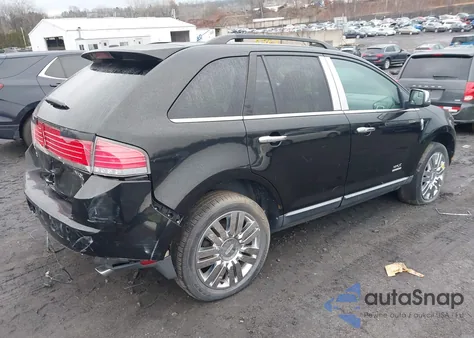 2010 Lincoln Mkx z USA, uszkodzony, nr VIN 2LMDJ6JC1ABJ00683
